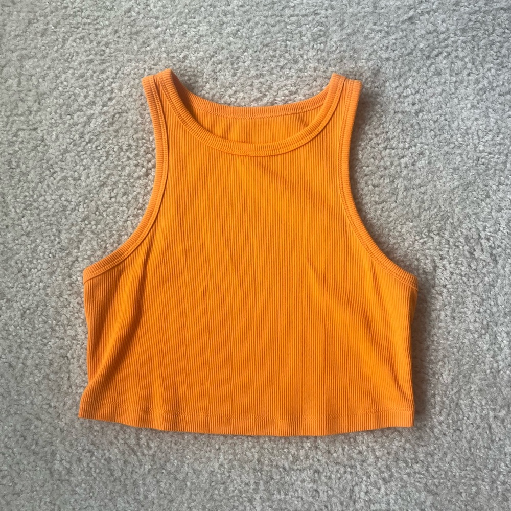 Orange Tank Top